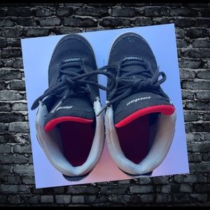 Little Boys Black/White/Red Jordan’s 23 High-Tops *Gently Used* READY TO SHIP